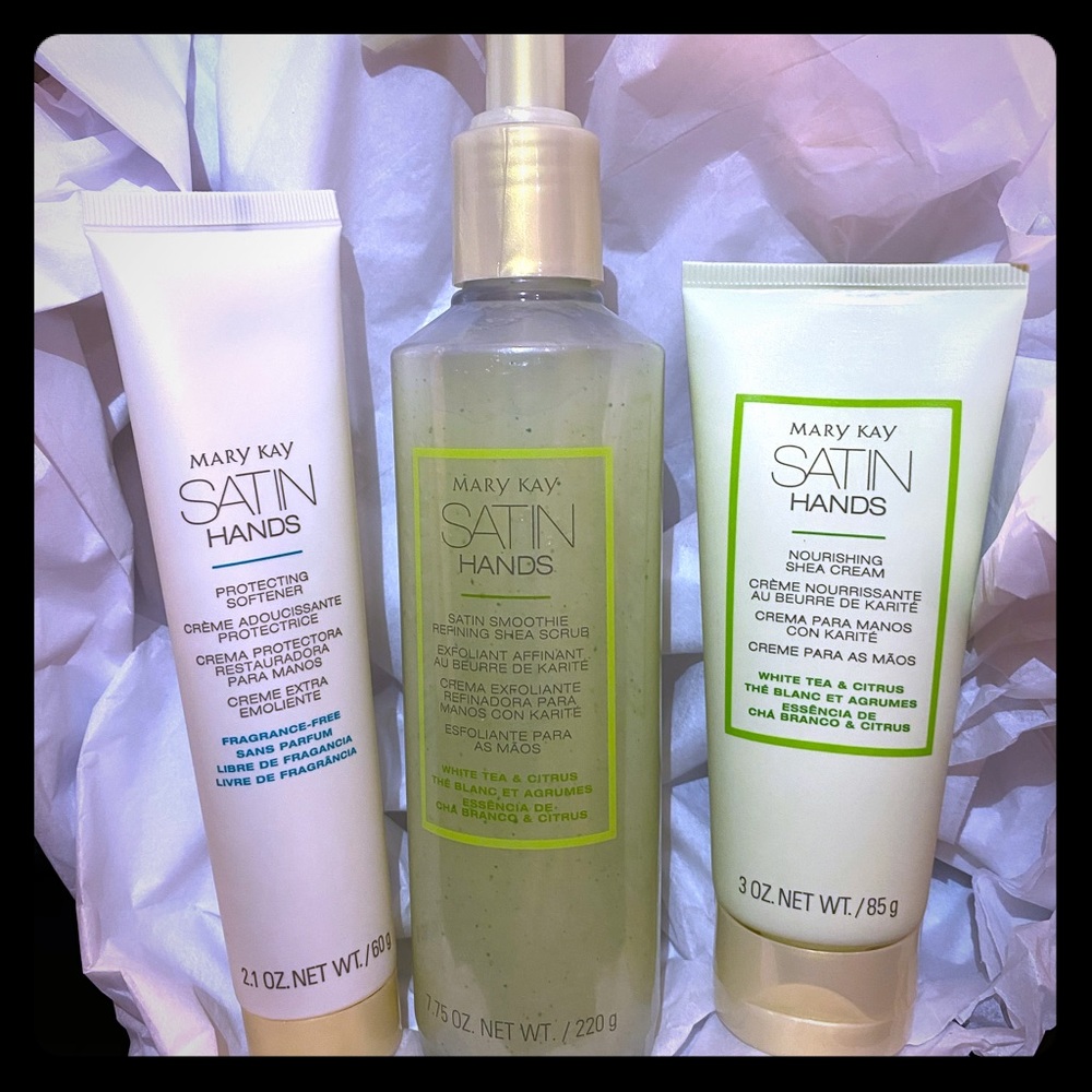 White Tea & Citrus Satin hands Pampering set